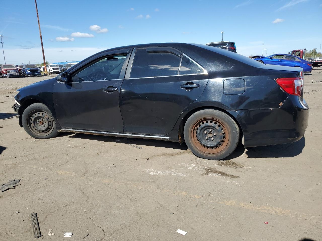 2014 Toyota Camry Hybrid black sedan hybrid 4T1BD1FK5EU116737 photo #3