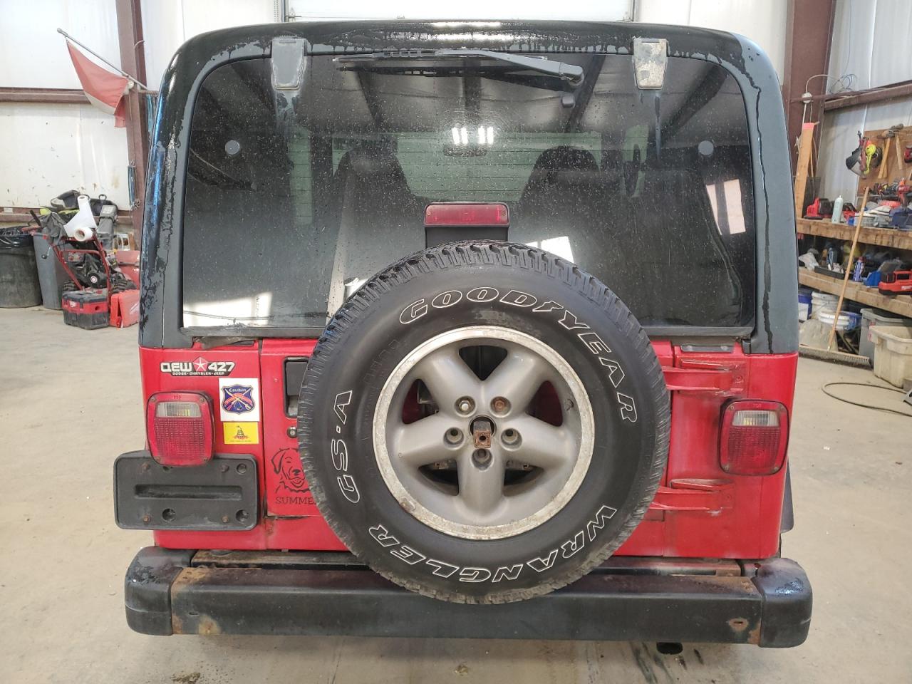 1999 Jeep Wrangler / Tj Sport VIN: 1J4FY19S4XP421504 Lot: 86490145