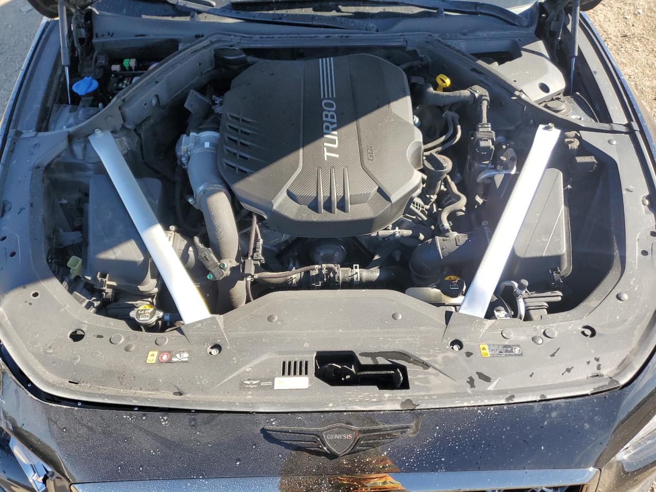 2019 Genesis G70 Prestige VIN: KMTG34LE0KU012599 Lot: 90289755