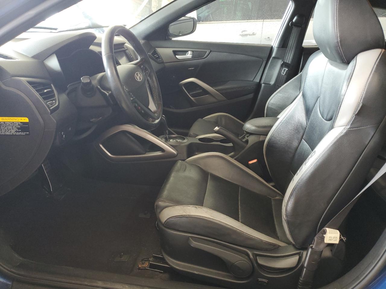 2016 Hyundai Veloster Turbo VIN: KMHTC6AE0GU255750 Lot: 85549825