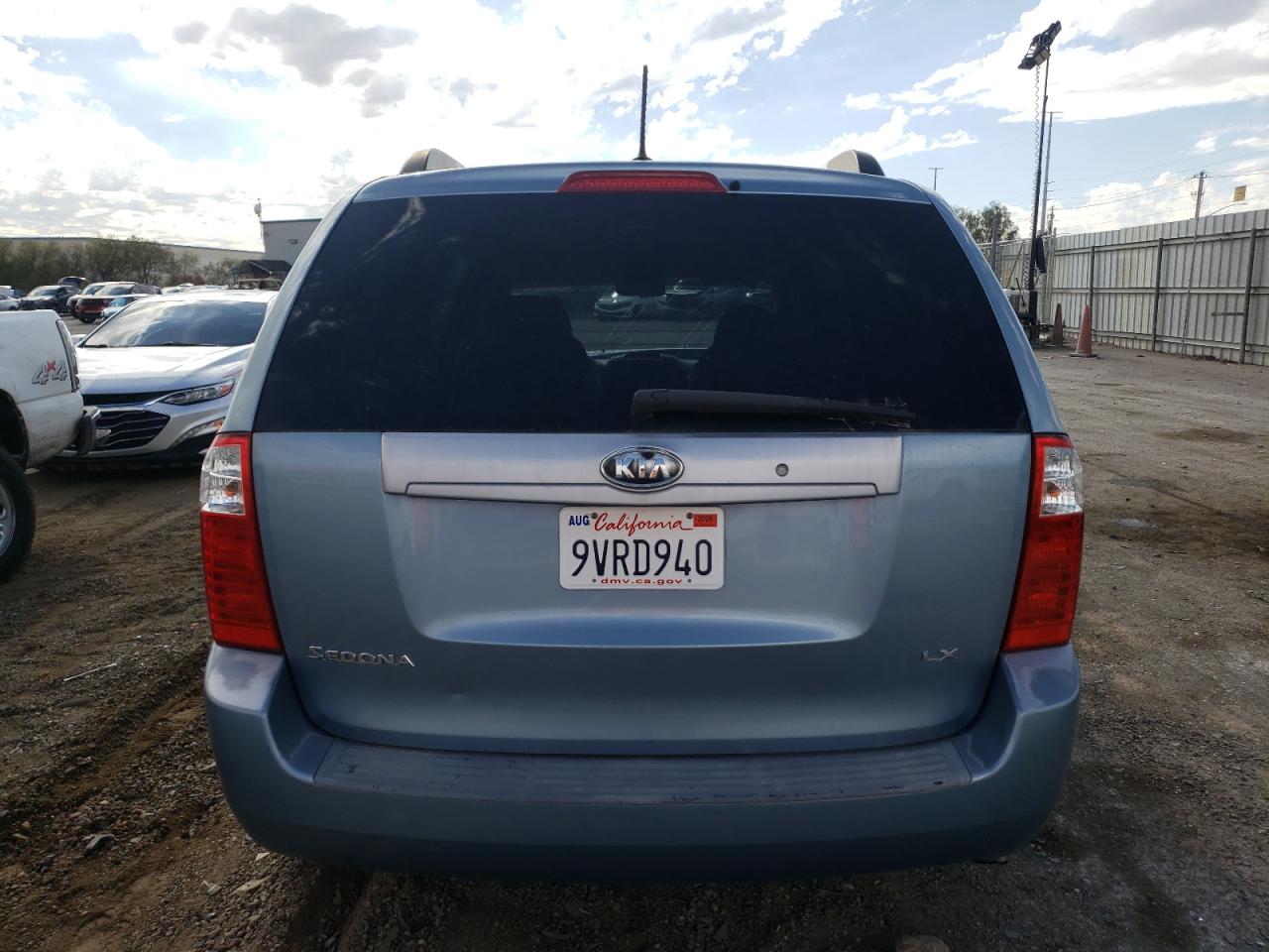2009 Kia Sedona Ex VIN: KNDMB233396321795 Lot: 89864375