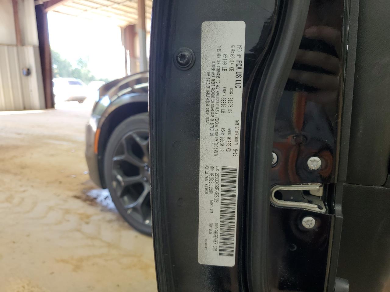 2015 Chrysler 300 S VIN: 2C3CCABG9FH922120 Lot: 86091535