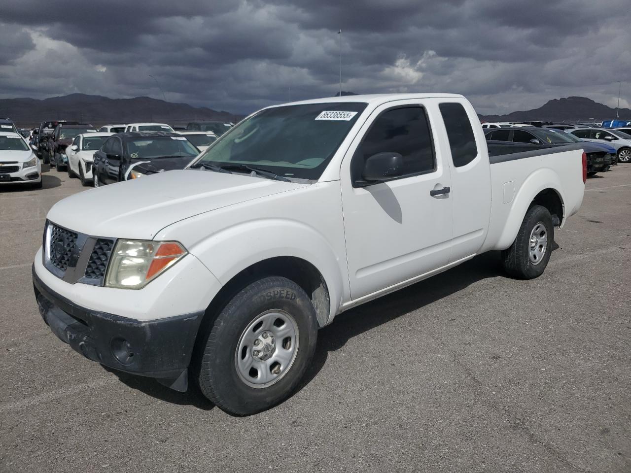 2006 Nissan Frontier King Cab Xe white pickup gas 1N6BD06T86C414694 photo #1