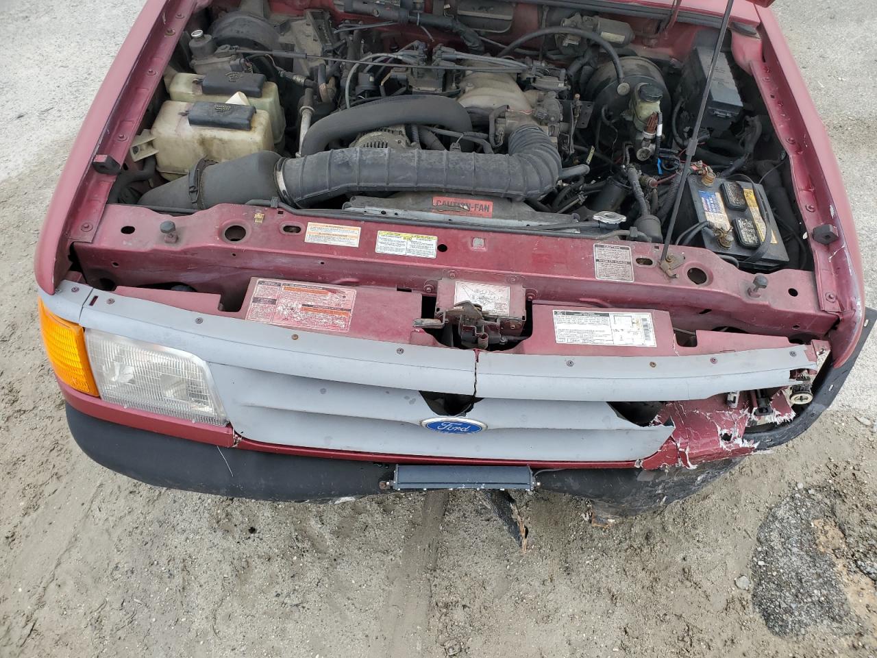 1995 Ford Ranger Super Cab VIN: 1FTCR14U1SPA90727 Lot: 85298595