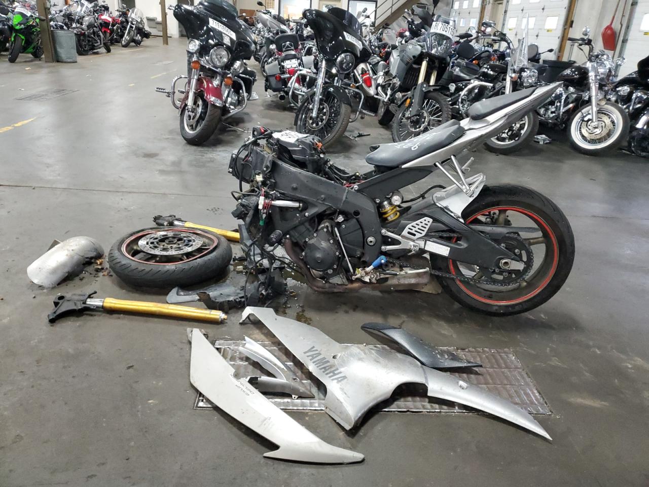 2008 Yamaha Yzfr6 VIN: JYARJ16E08A000062 Lot: 84791845