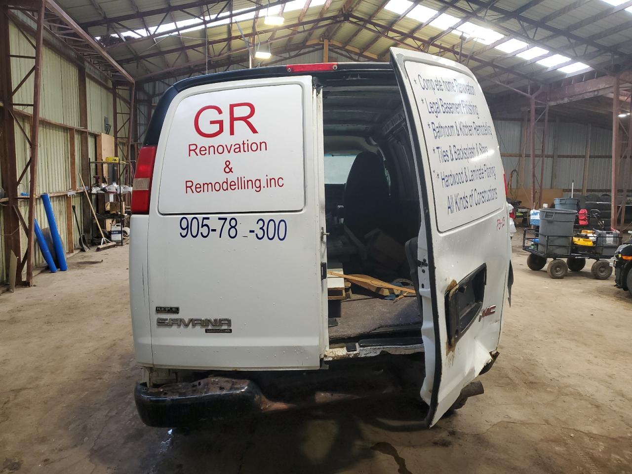 2011 GMC Savana G2500 VIN: 1GTW7FCAXB1112587 Lot: 86501915