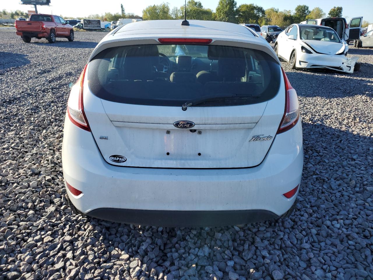 2019 Ford Fiesta Se VIN: 3FADP4EJXKM136129 Lot: 85592825
