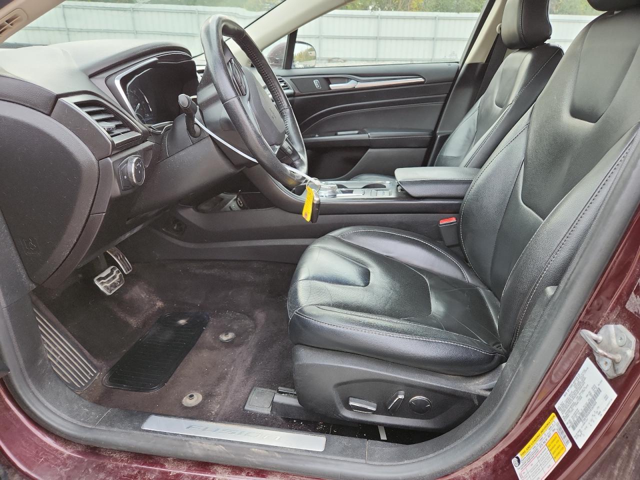 2017 Ford Fusion Titanium Hev VIN: 3FA6P0RU6HR360404 Lot: 86652135