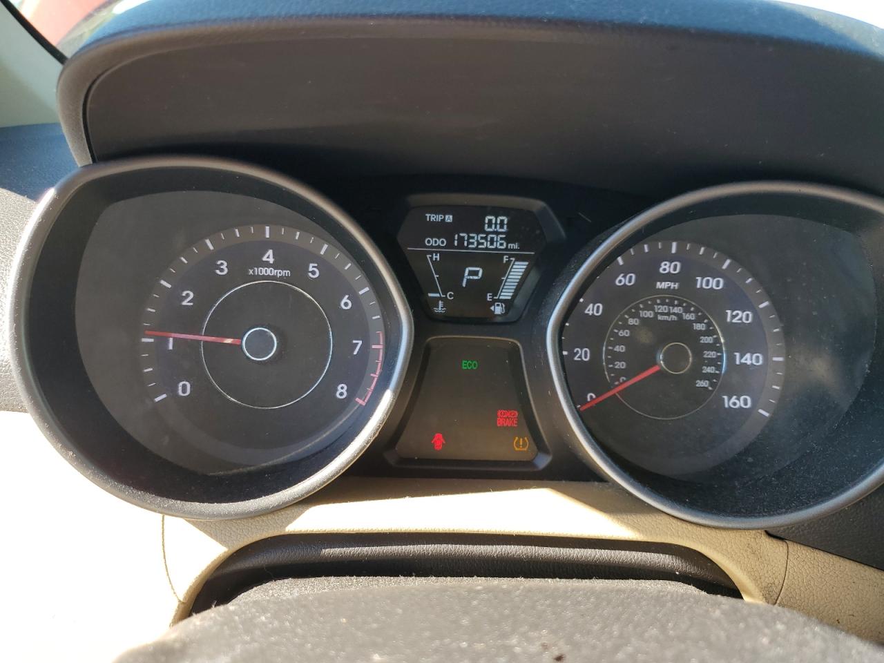 2013 Hyundai Elantra Gls VIN: 5NPDH4AE7DH406877 Lot: 82395775