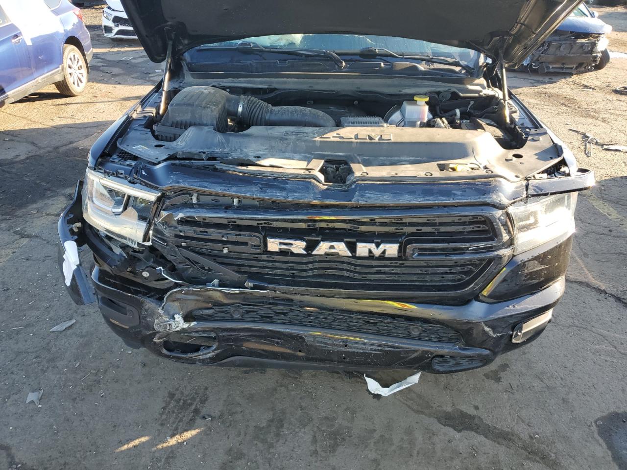 2022 Ram 1500 Laramie VIN: 1C6SRFJT0NN455975 Lot: 86813865
