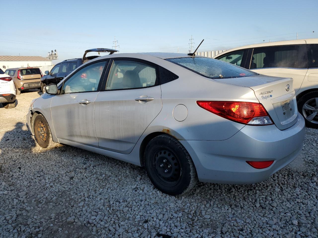 2014 Hyundai Accent Gls VIN: KMHCT4AE3EU740773 Lot: 86166975
