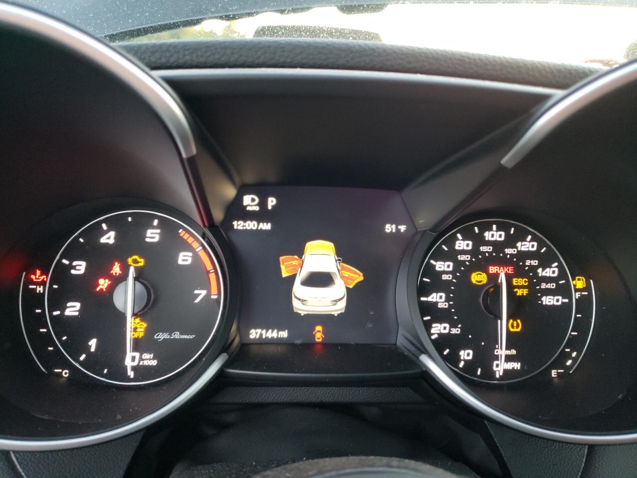 2022 Alfa Romeo Giulia Super VIN: ZARFANBN6N7655457 Lot: 84772475