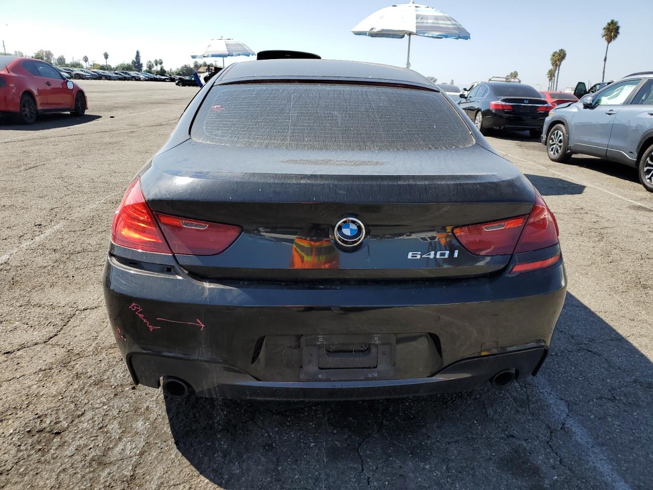 2016 BMW 640 I Gran Coupe VIN: WBA6D0C55GD927422 Lot: 82316165