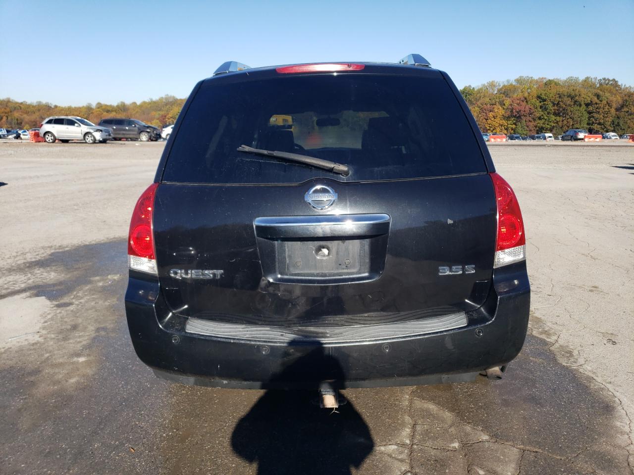 2007 Nissan Quest S VIN: 5N1BV28U57N117112 Lot: 90074205