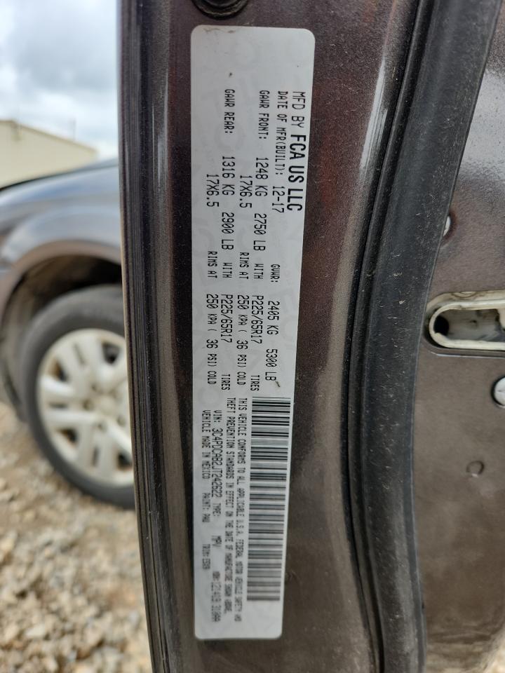 2018 Dodge Journey Se VIN: 3C4PDCAB2JT242622 Lot: 81921965