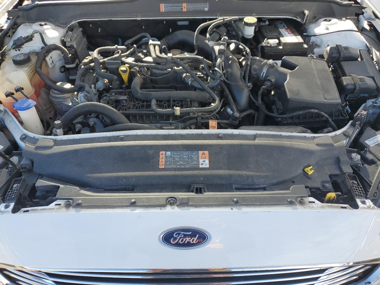 2019 Ford Fusion Sel VIN: 3FA6P0CD9KR180530 Lot: 87023395