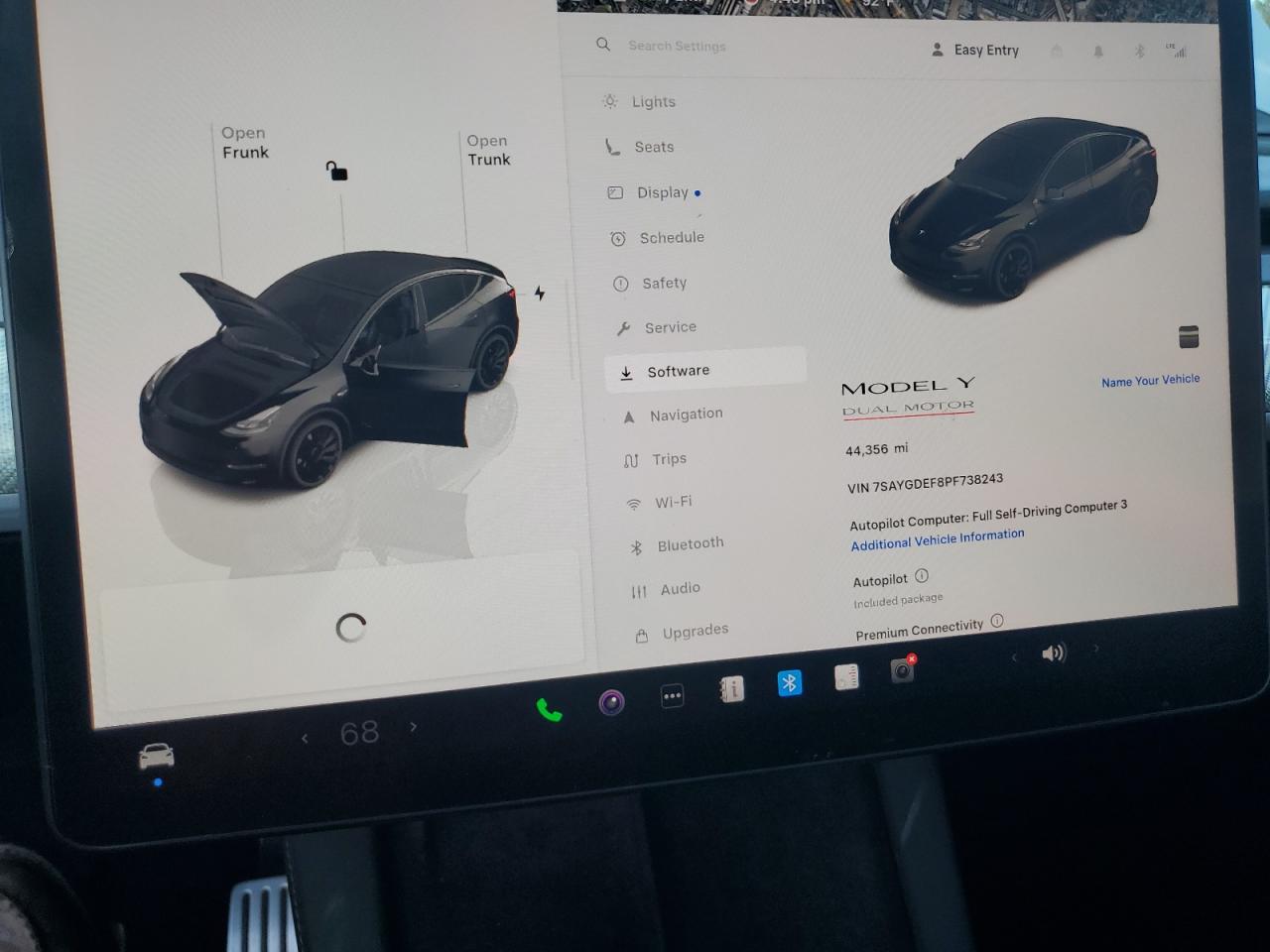 2023 Tesla Model Y VIN: 7SAYGDEF8PF738243 Lot: 89443925