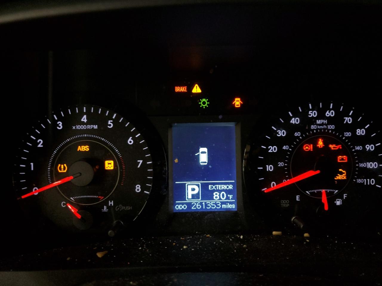 2015 Toyota Sienna Le VIN: 5TDKK3DCXFS557450 Lot: 85326855