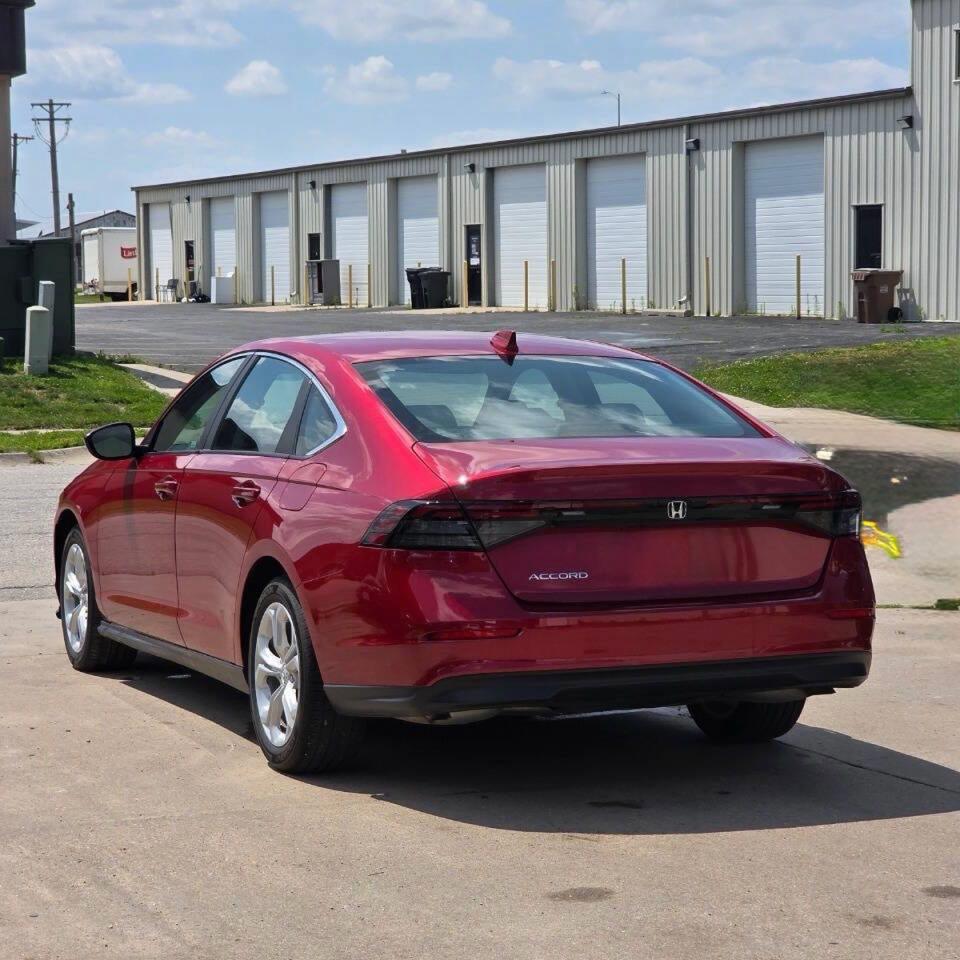 2023 Honda Accord Lx red null gas 1HGCY1F24PA050961 photo #4