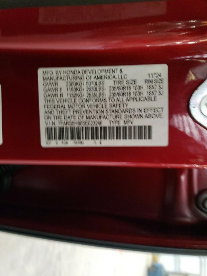 2025 Honda Cr-V Sport-L VIN: 7FARS5H80SE023246 Lot: 81961375