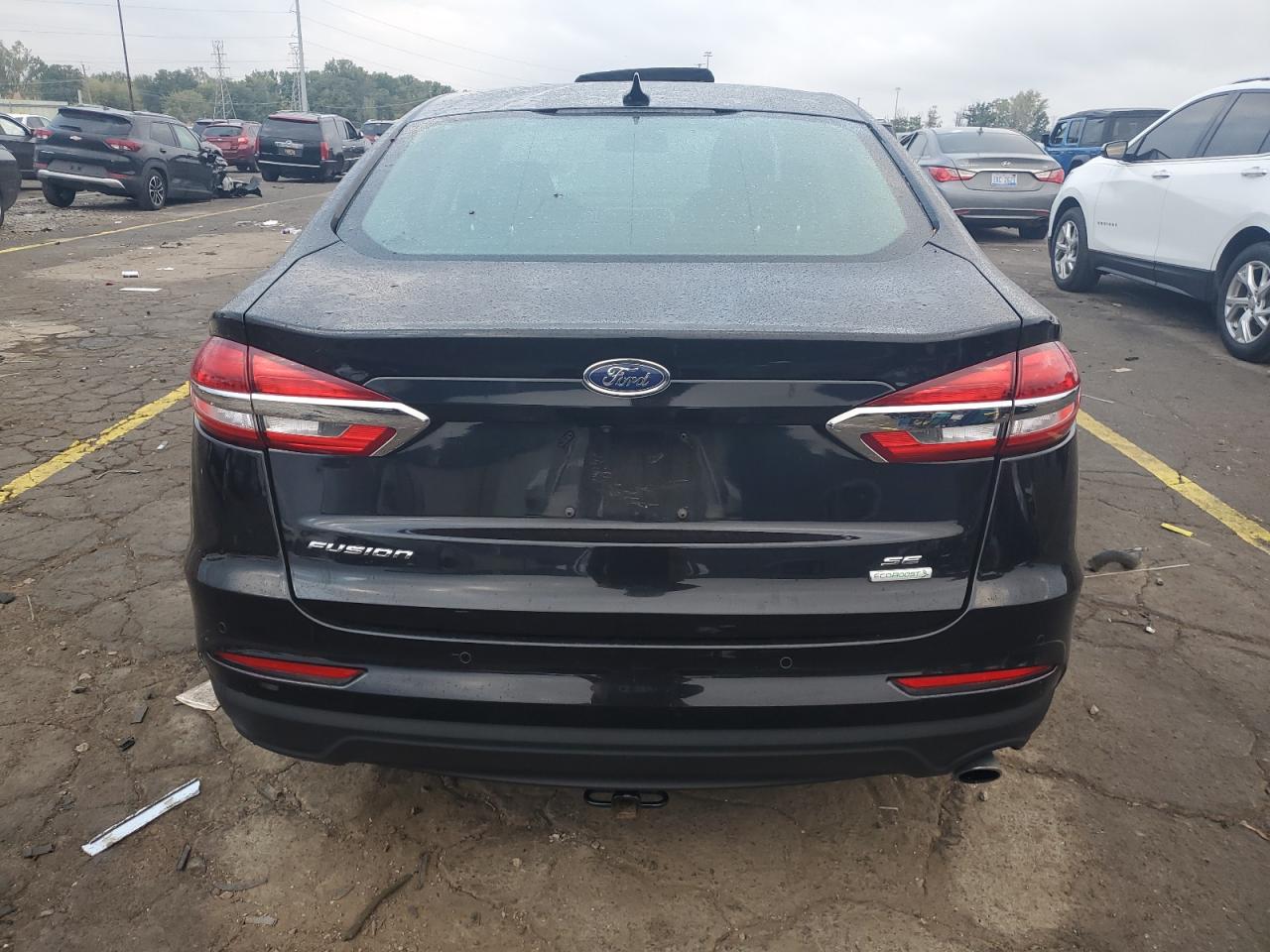2019 Ford Fusion Se VIN: 3FA6P0HD2KR215126 Lot: 82309065