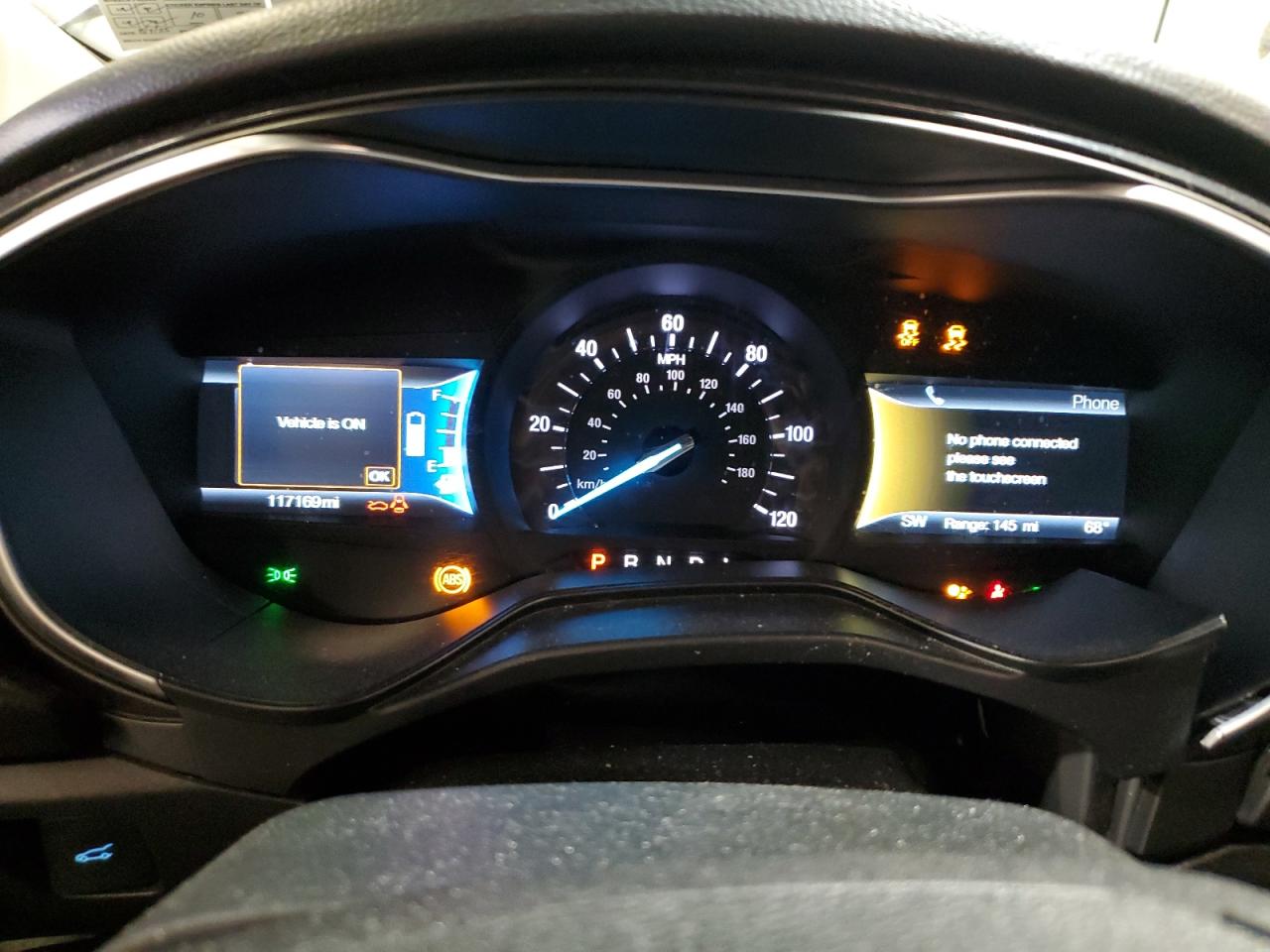 2019 Ford Fusion Titanium VIN: 3FA6P0RU9KR117189 Lot: 84894485