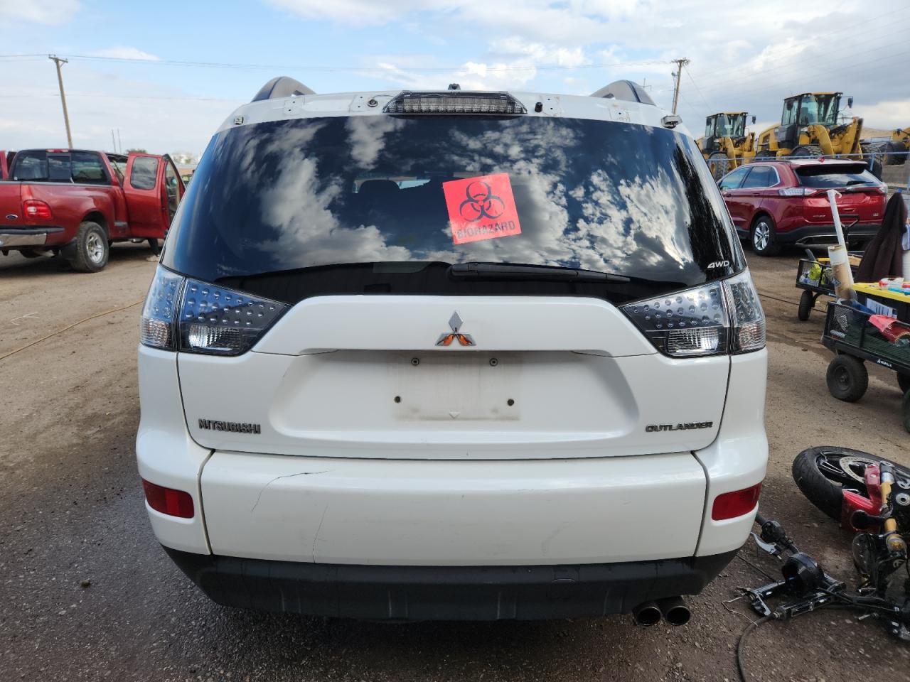 2008 Mitsubishi Outlander Ls VIN: JA4MT31XX8Z019744 Lot: 85380195