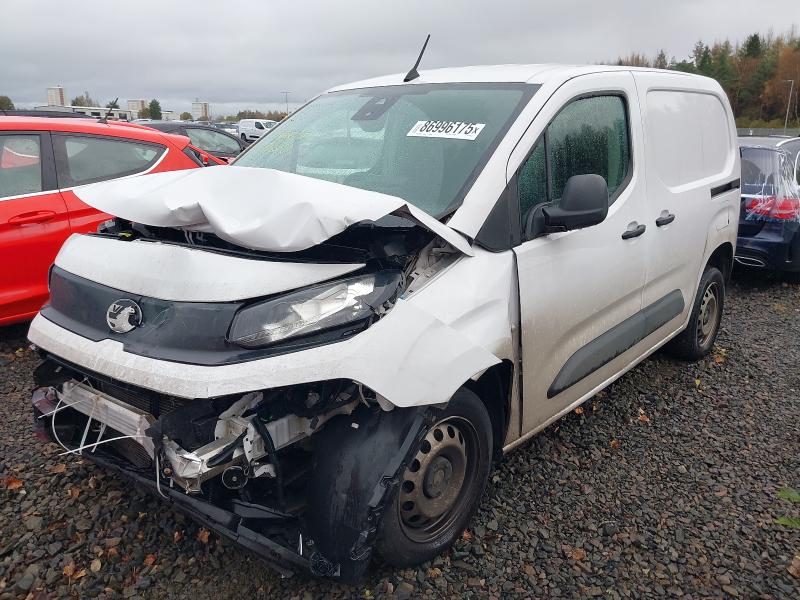 2024 VAUXHALL COMBO CARGO 1.5 TURBO D 100PS PRIME H1 VAN for sale at Copart EAST KILBRIDE