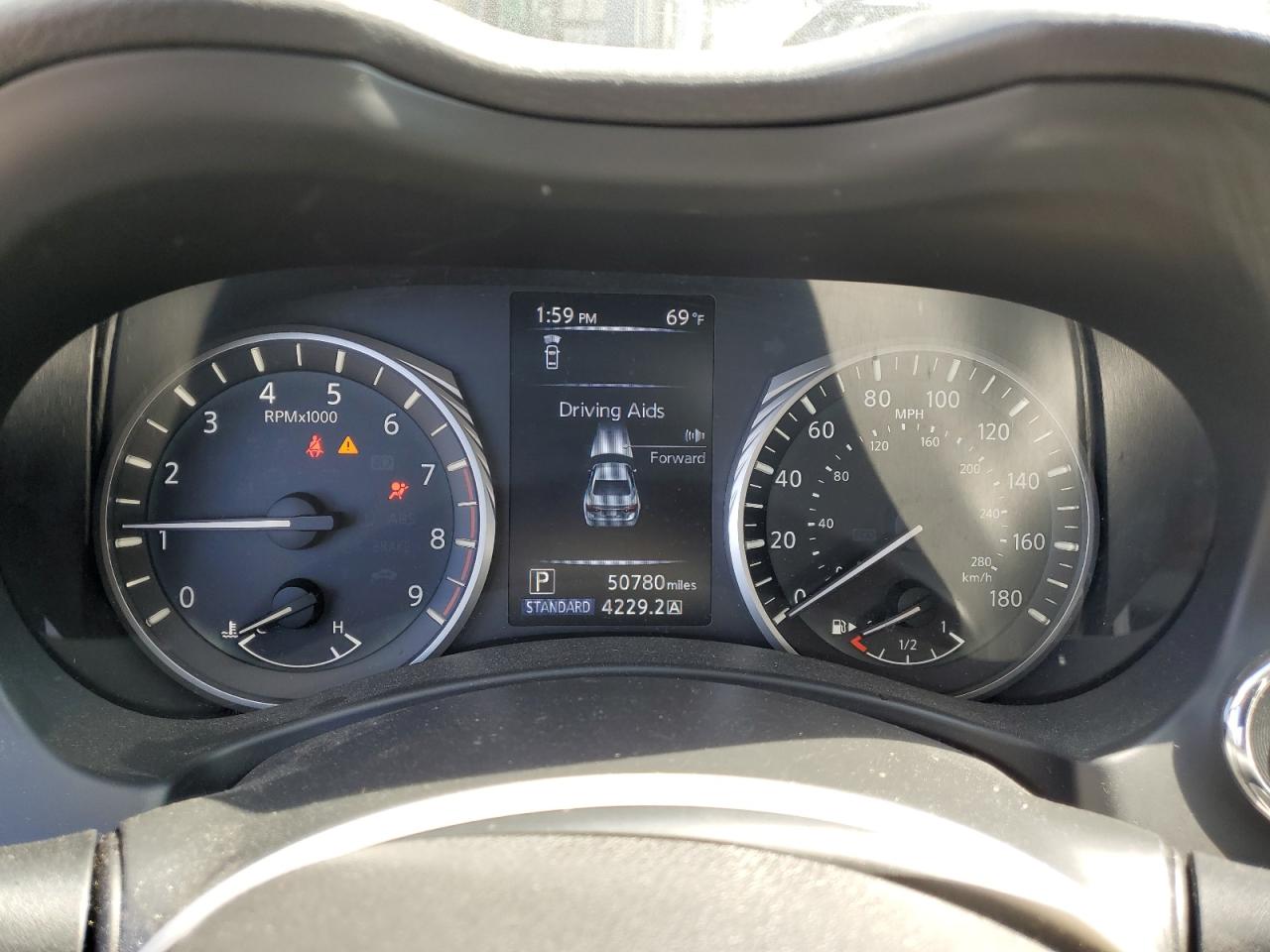 2019 Infiniti Q50 Luxe VIN: JN1EV7AP5KM512170 Lot: 85867045