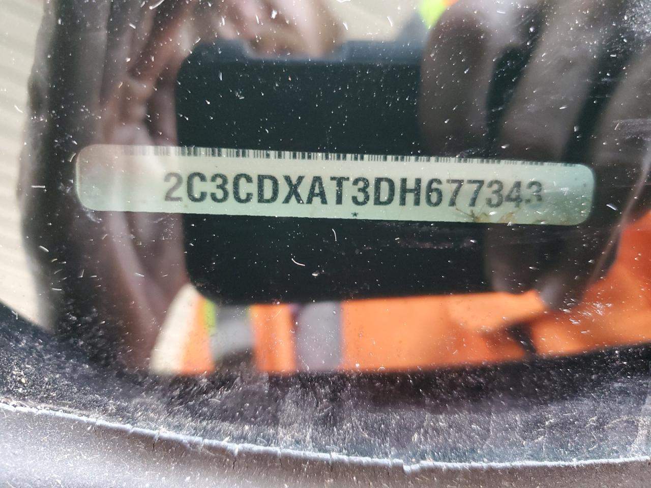 2013 Dodge Charger Police VIN: 2C3CDXAT3DH677343 Lot: 81955285