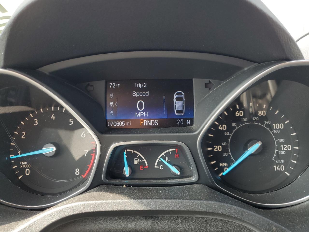 2017 Ford Escape Titanium VIN: 1FMCU9J9XHUC74423 Lot: 86194825