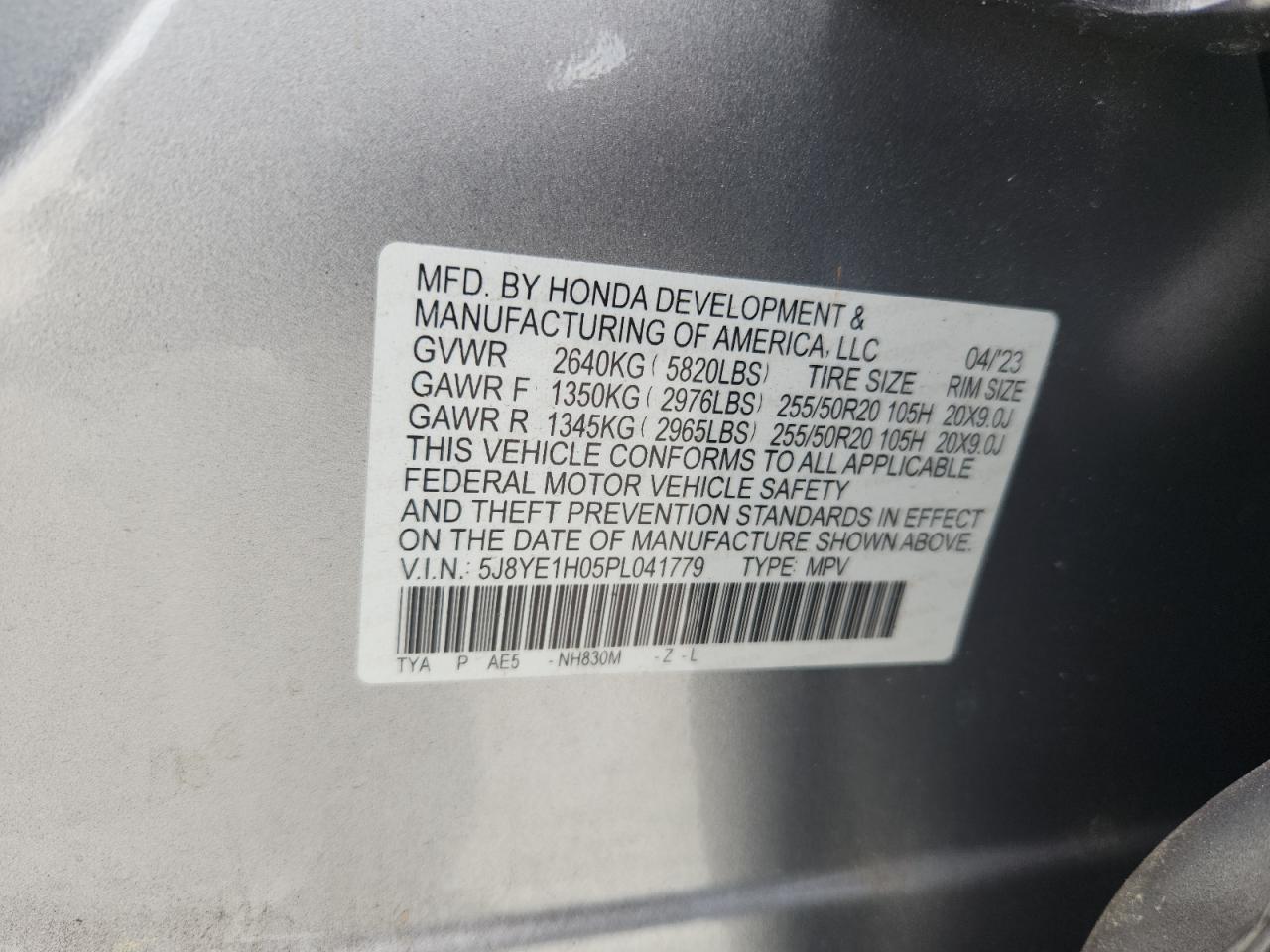 2023 Acura Mdx A-Spec VIN: 5J8YE1H05PL041779 Lot: 82174715