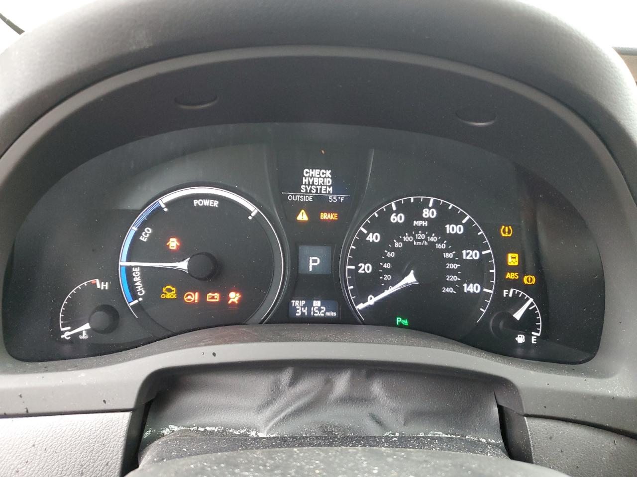 2013 Lexus Rx 450H VIN: JTJBC1BA9D2438003 Lot: 85153695