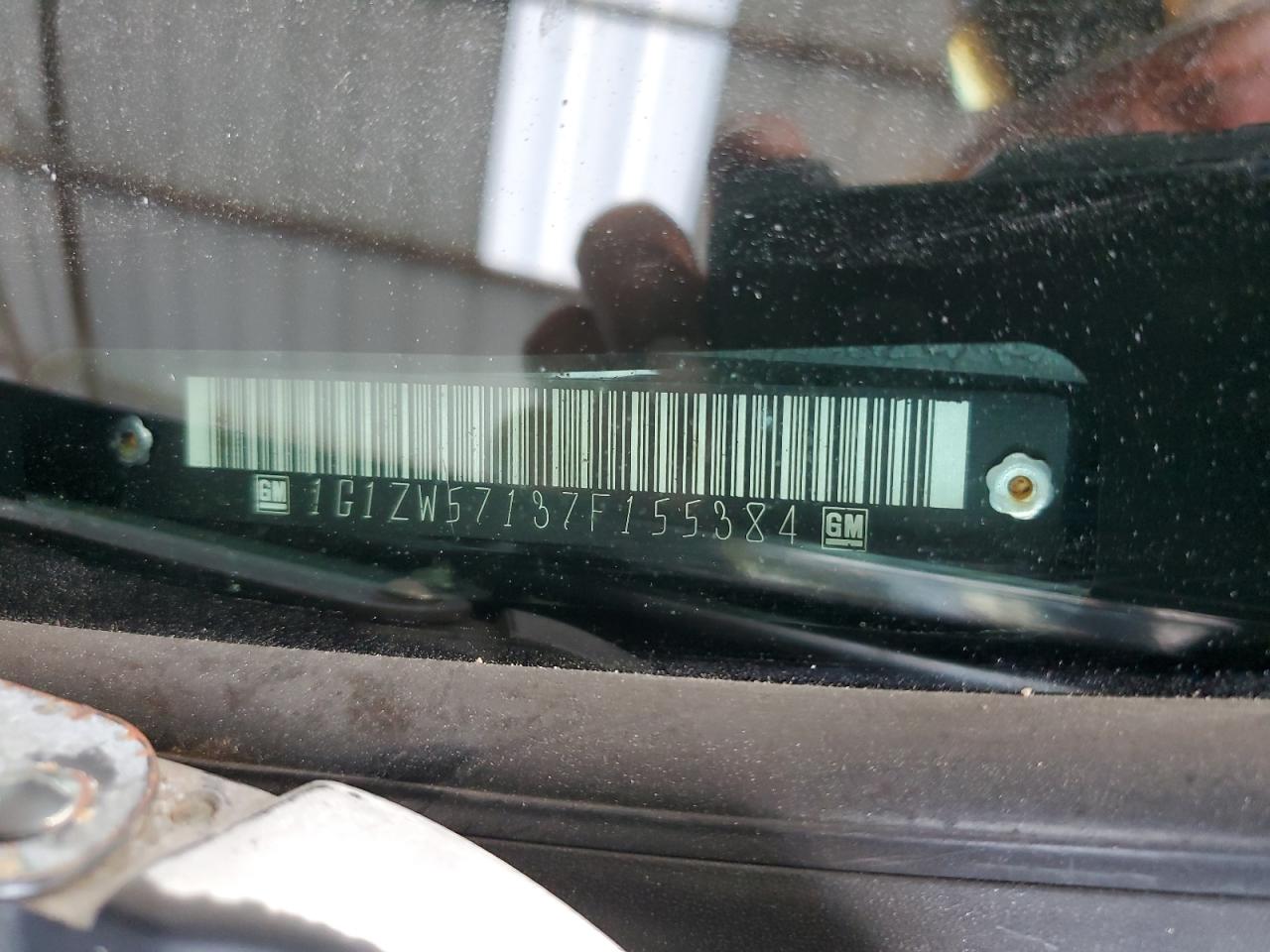 2007 Chevrolet Malibu Ss VIN: 1G1ZW57137F155384 Lot: 90918335