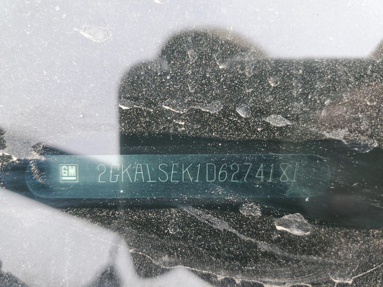 2013 GMC Terrain Sle VIN: 2GKALSEK1D6274181 Lot: 86486815
