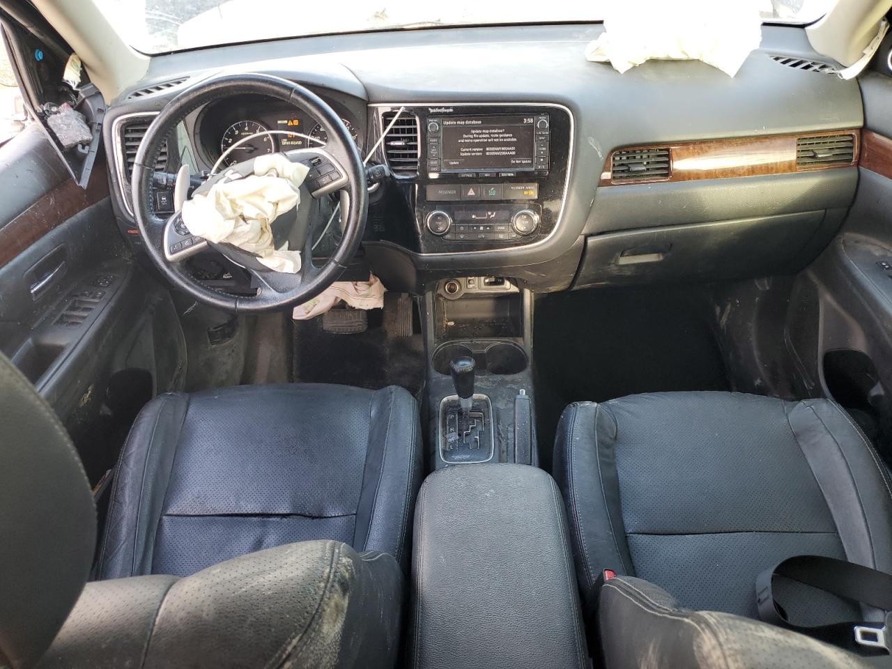 JA4JZ4AX1EZ005752 MITSUBISHI OUTLANDER 2014 BLACK Photo 8