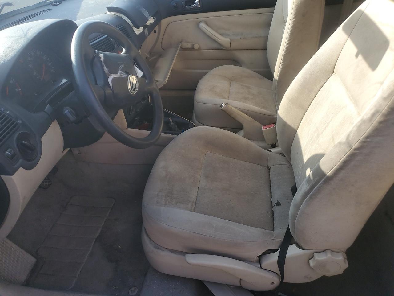 2001 Volkswagen Golf Gl VIN: 9BWBS21J414037722 Lot: 87272095