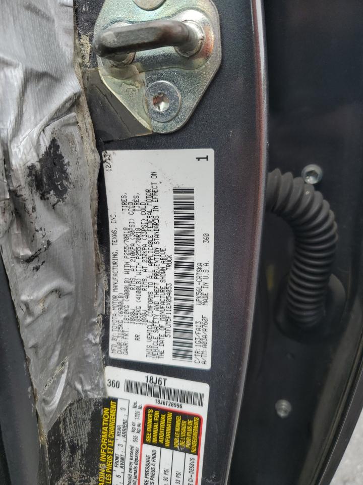 2014 Toyota Tundra Double Cab Sr VIN: 5TFUM5F11EX054053 Lot: 85363235