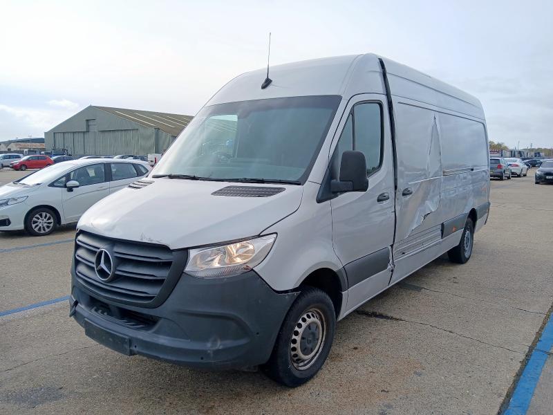 2021 MERCEDES-BENZ SPRINTER 3.5T H2 PROGRESSIVE VAN for sale at Copart NEWBURY