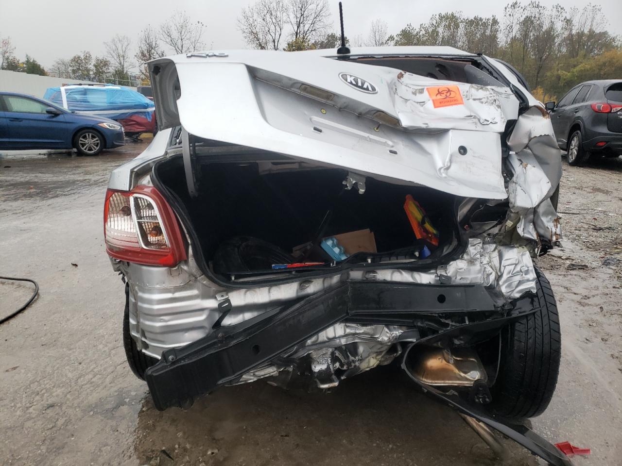 2011 Kia Rio Base VIN: KNADH4A31B6734413 Lot: 90096355