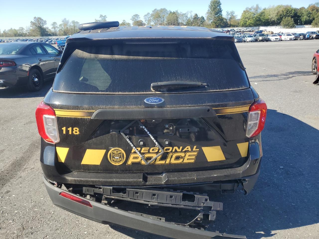 2021 Ford Explorer Police Interceptor VIN: 1FM5K8AW3MNA06753 Lot: 86236405