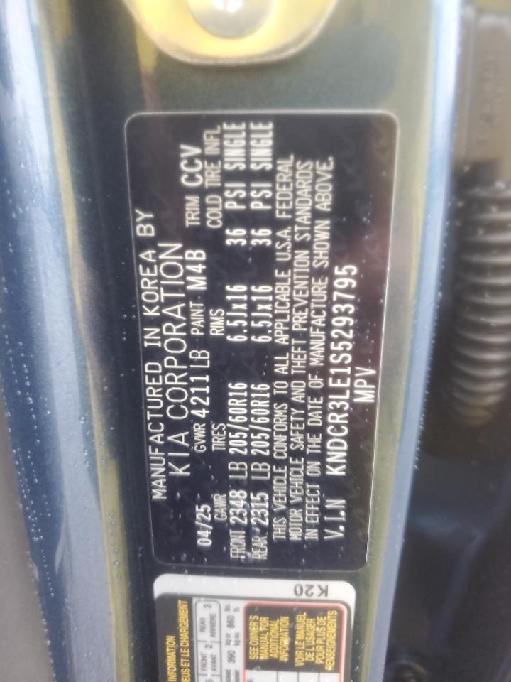 2025 Kia Niro Ex VIN: KNDCR3LE1S5293795 Lot: 82721285