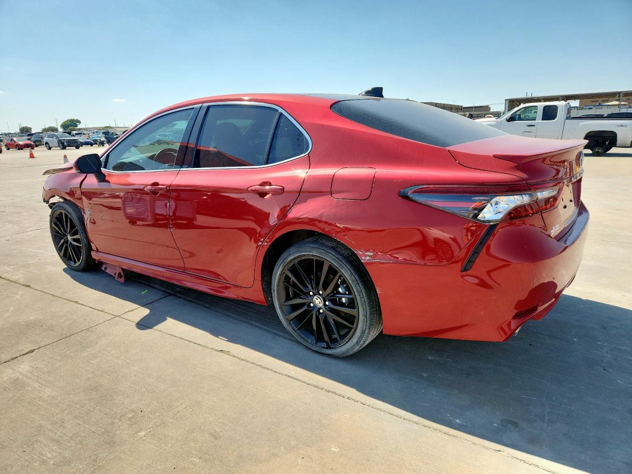 2022 Toyota Camry Xse red null gas 4T1K61AK1NU071765 photo #3