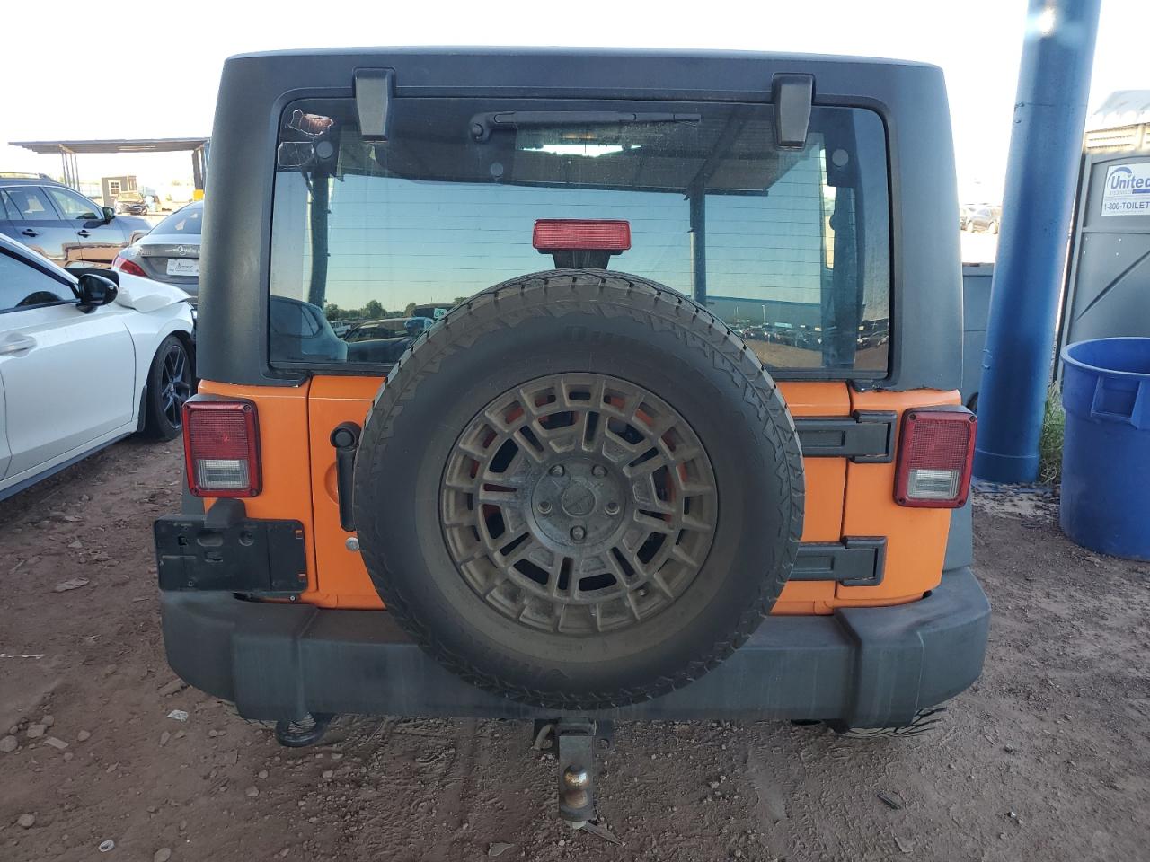 2012 Jeep Wrangler Sport VIN: 1C4GJWAG2CL263734 Lot: 81872415