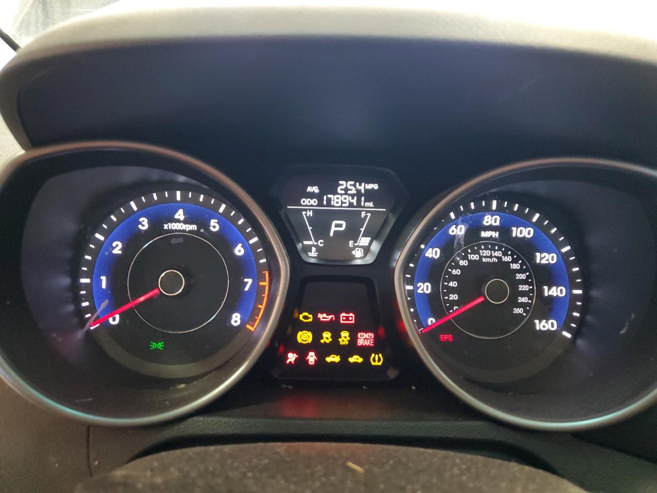 2012 Hyundai Elantra Gls VIN: 5NPDH4AE1CH104449 Lot: 87180785