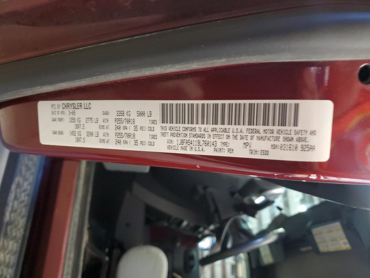2009 Jeep Wrangler Sahara VIN: 1J8FA54119L760143 Lot: 89688475
