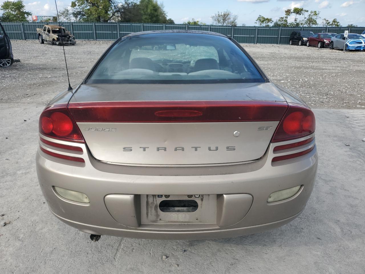 2002 Dodge Stratus Se VIN: 4B3AG42GX2E067535 Lot: 82308805