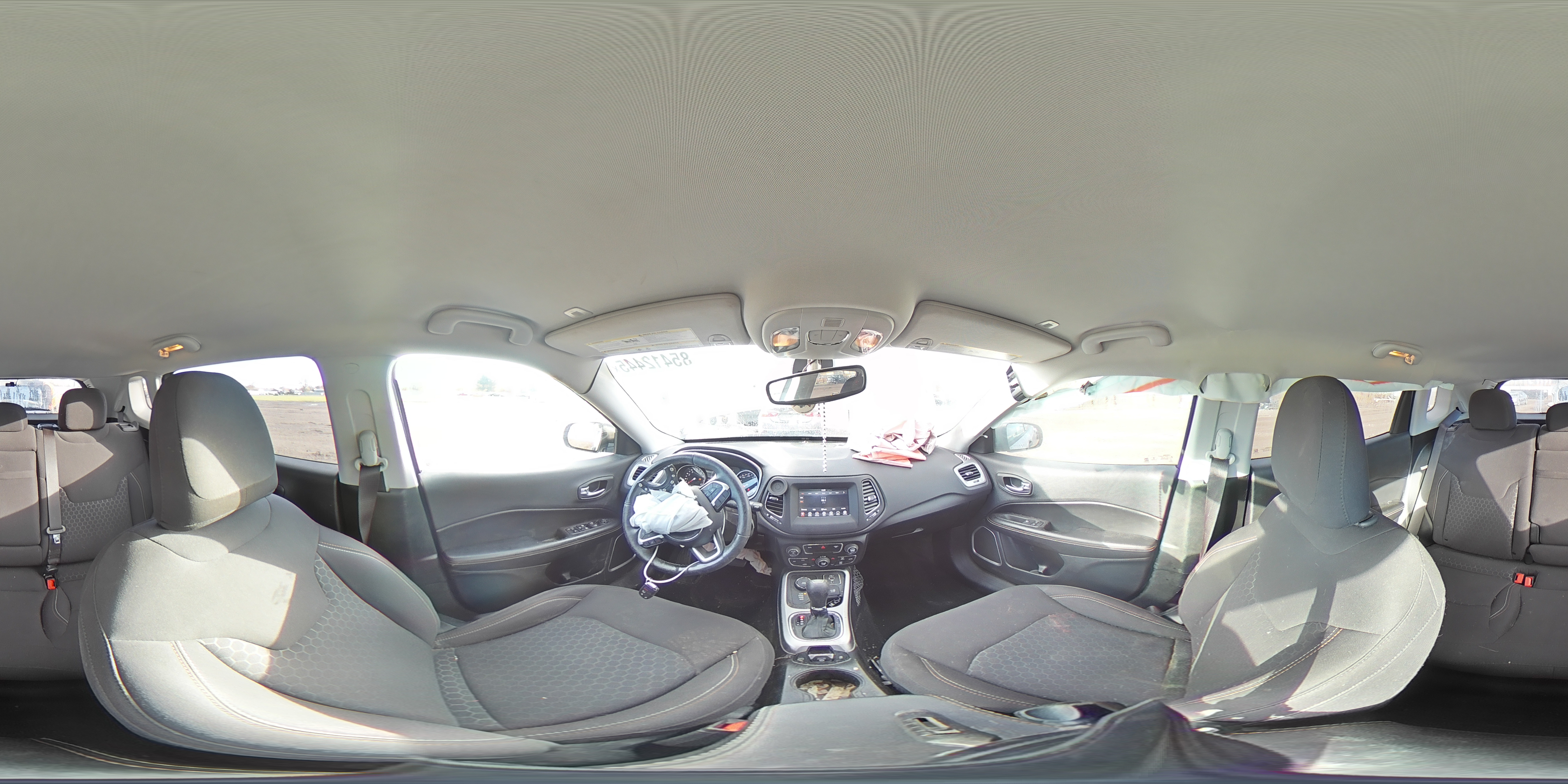 2019 Jeep Compass Sport VIN: 3C4NJDAB0KT811541 Lot: 85412445