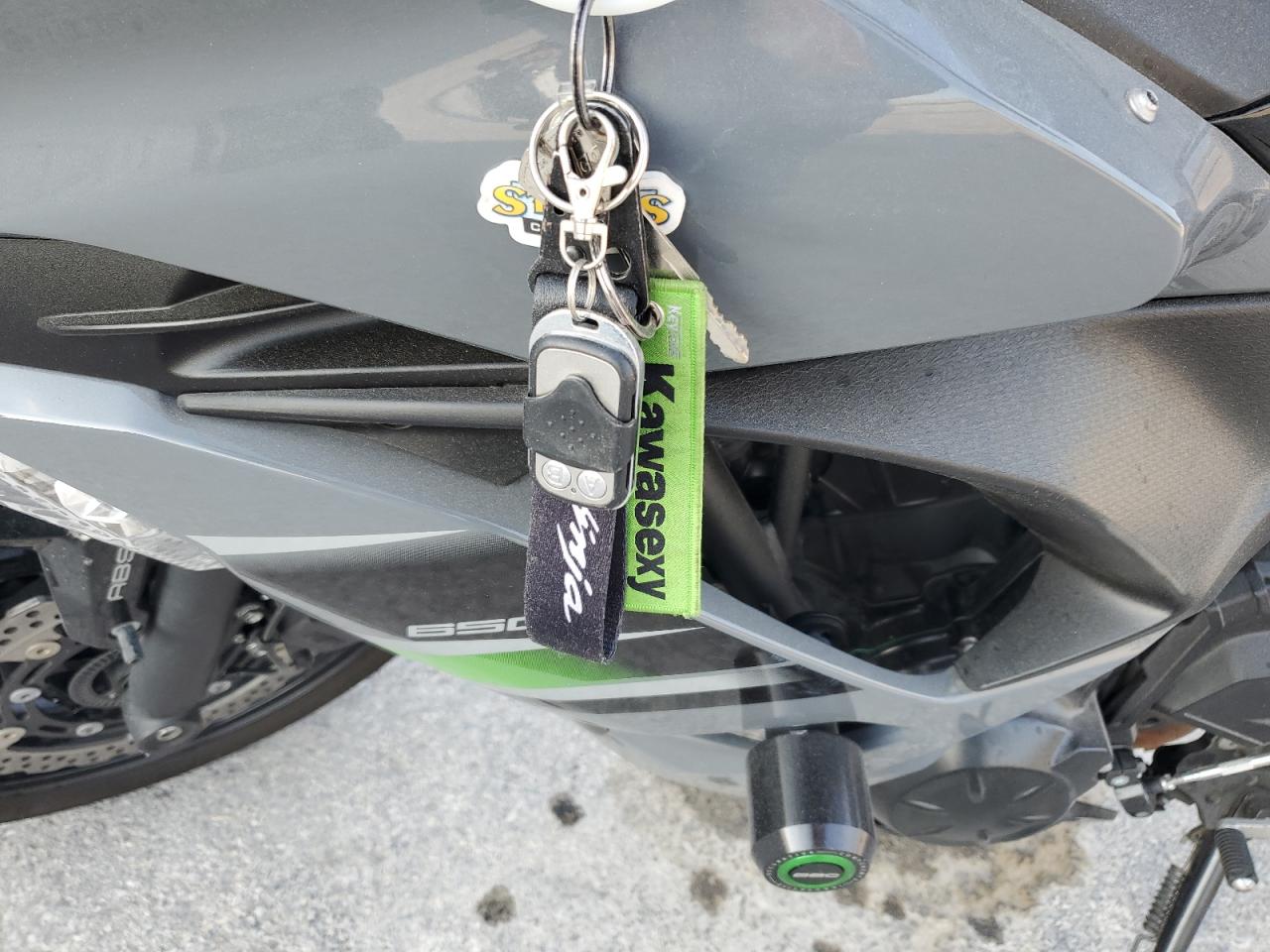 2018 Kawasaki Ex650 F VIN: JKAEXEK13JDA23574 Lot: 89734365