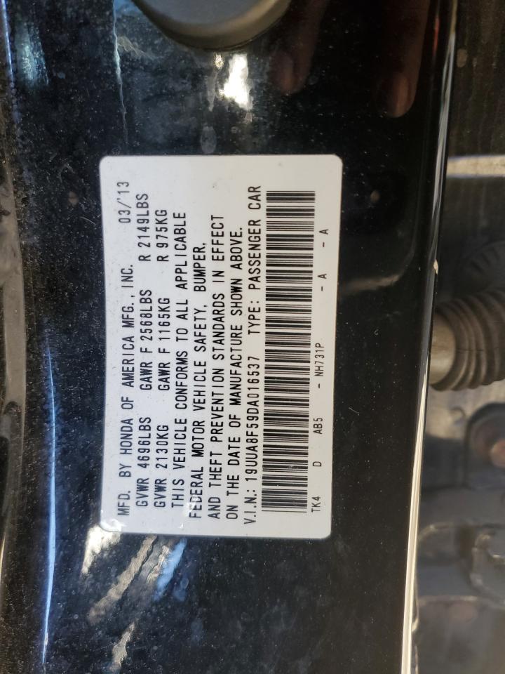 2013 Acura Tl Tech VIN: 19UUA8F59DA016537 Lot: 86110915